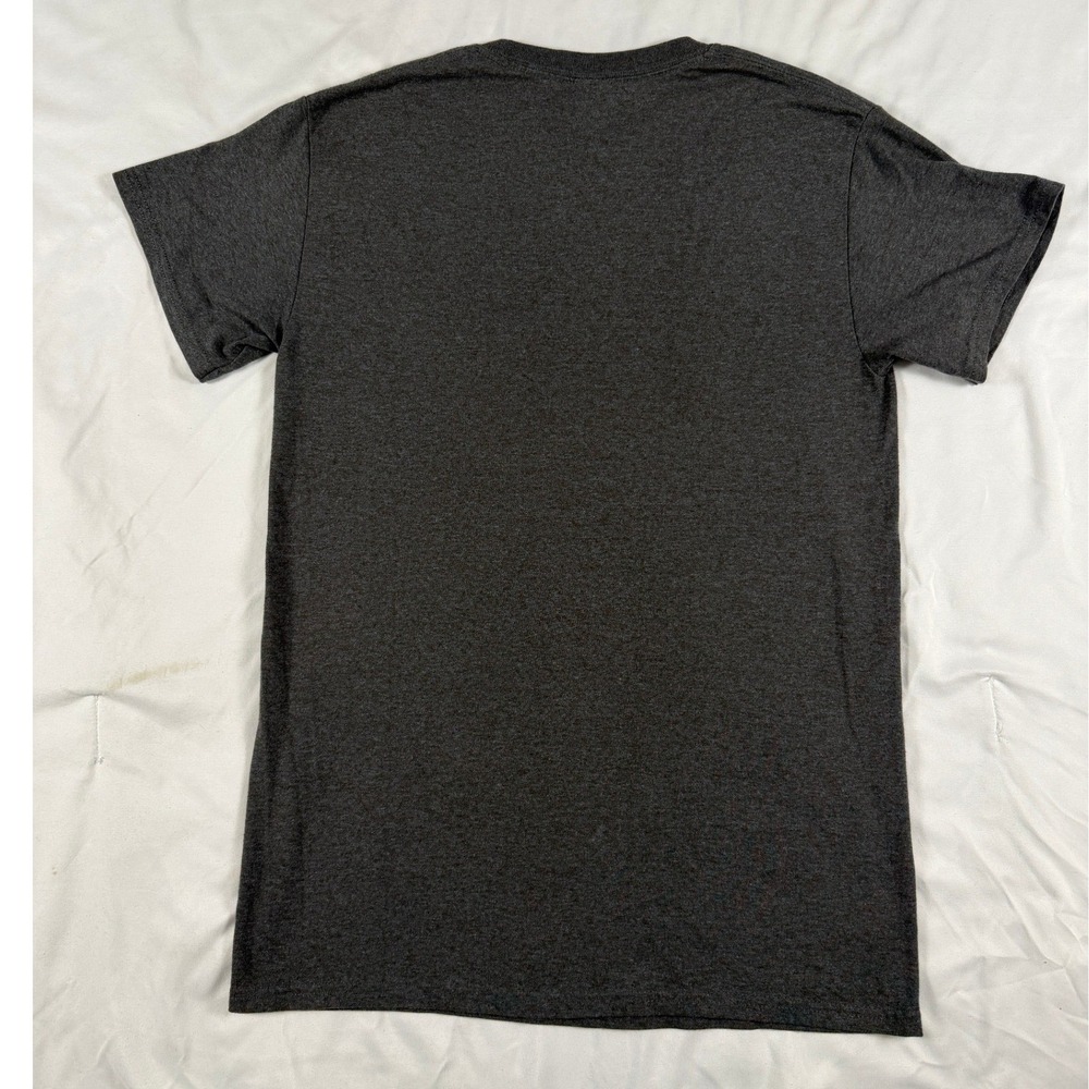 William & Mary Tribe T-Shirt Charcoal Heather Grey Griffin Graphic Tee Mens S - Picture 4 of 4